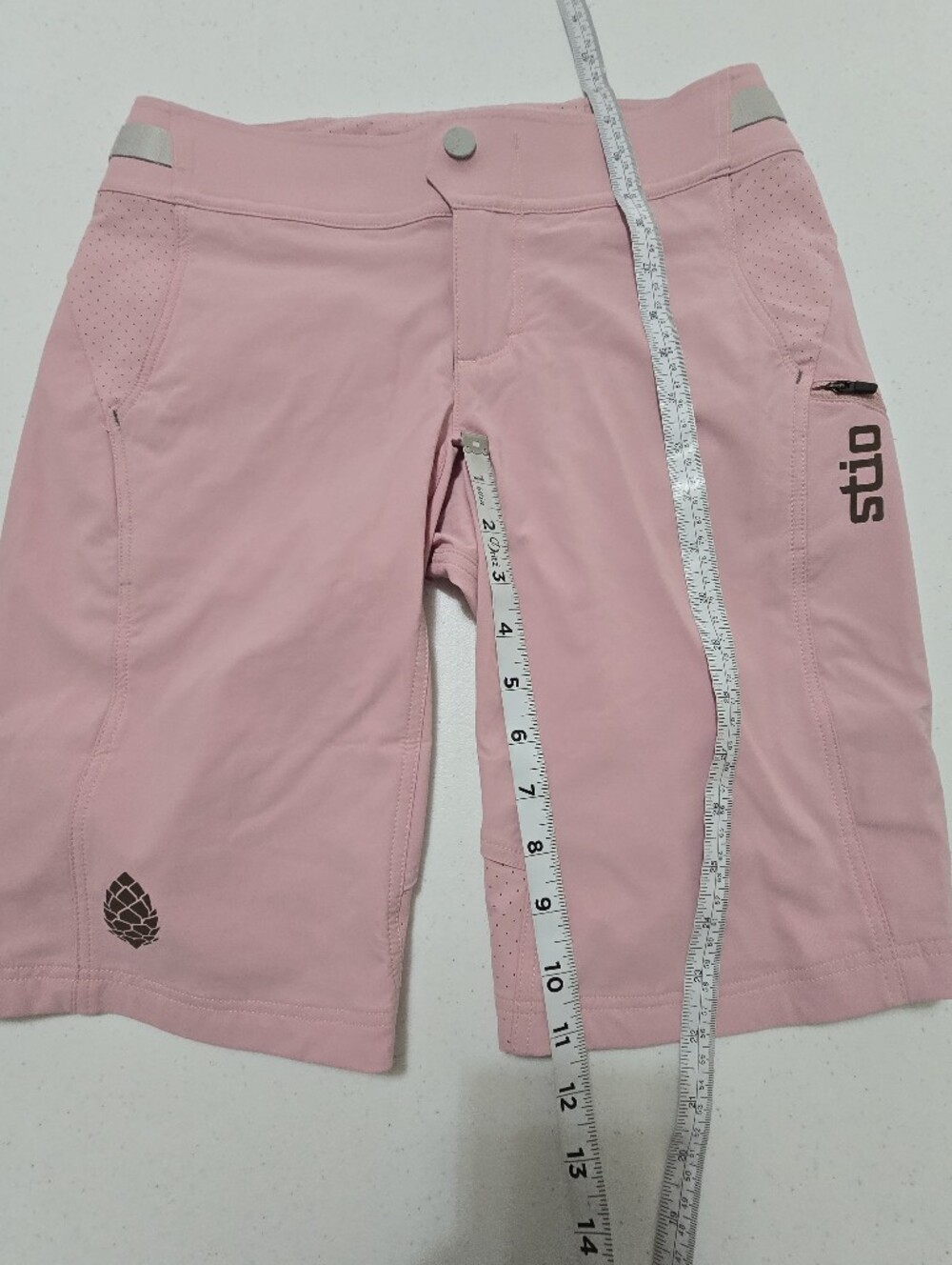Stio Women's OPR Shorts Light Pink 11.5" Inseam Sz 0 Hiking Outdoor - Picture 5 of 13